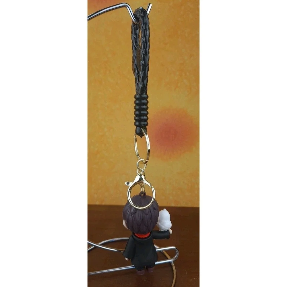 Harry‎ Potter With White Owl Keychain Backpack Clip PVC